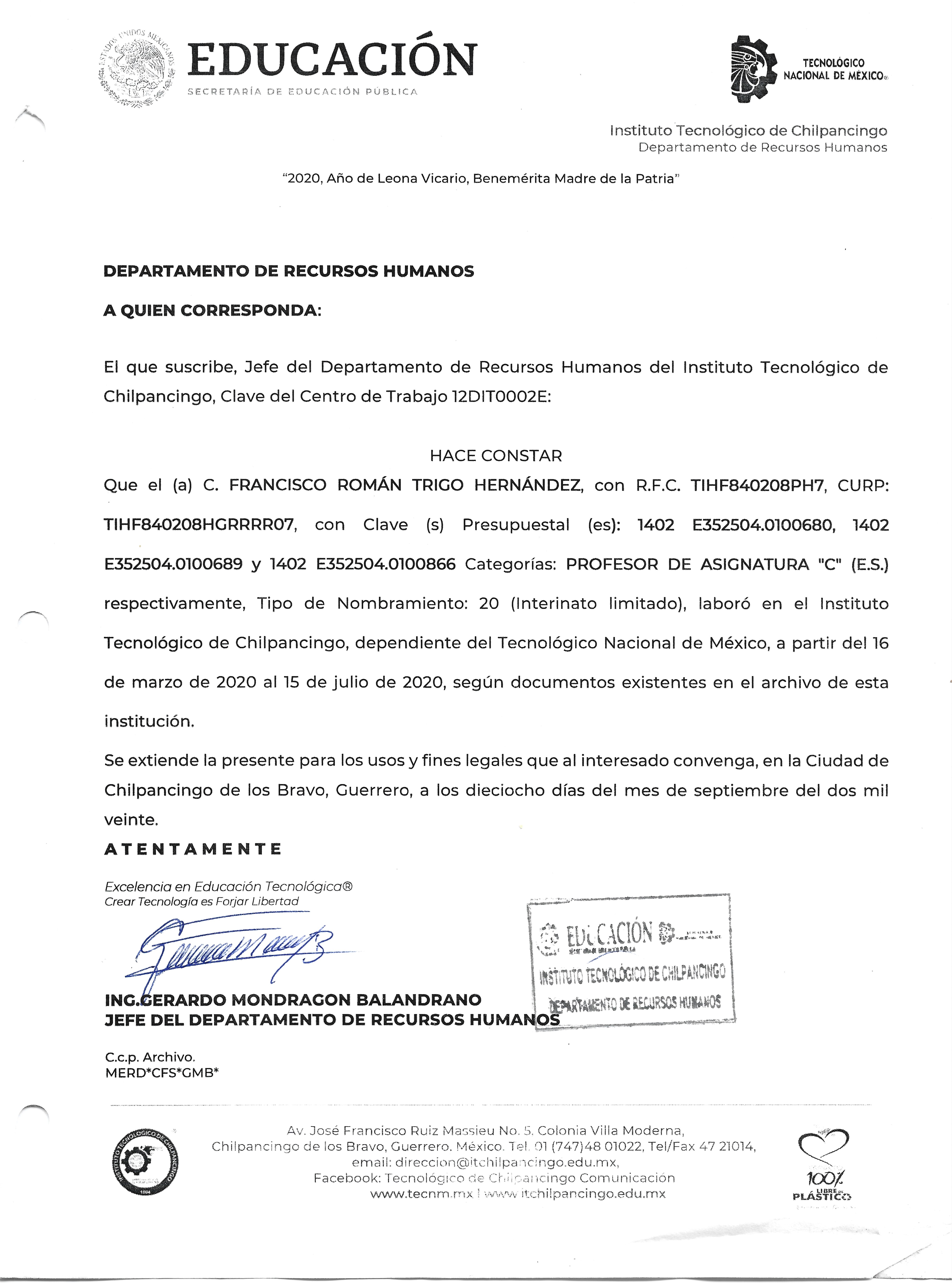 Tecnológico MX Teacher Experience